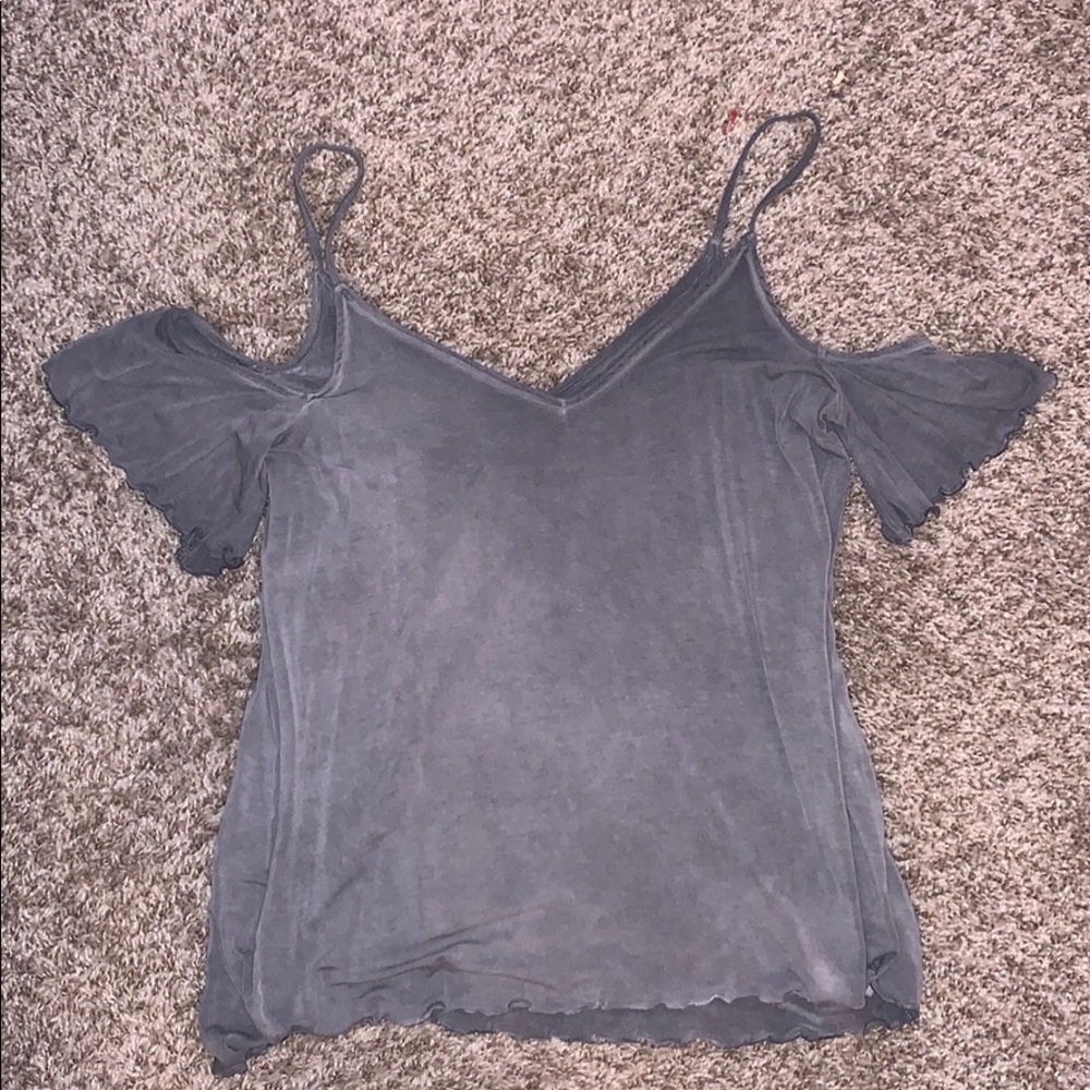 AMERICAN EAGLE soft & sexy gray tee